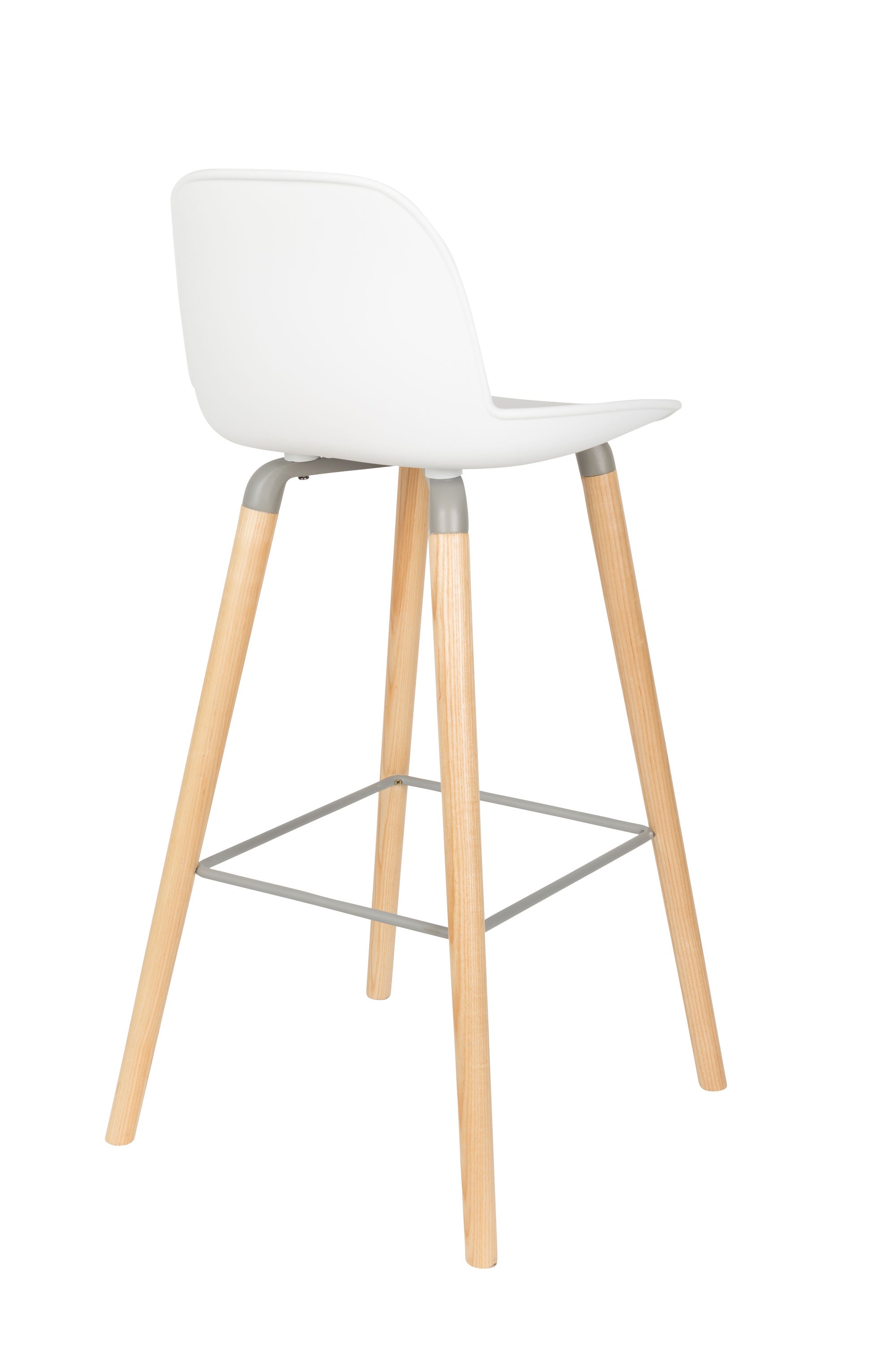 Zuiver Set of 2 Albert Kuip White Bar Stool